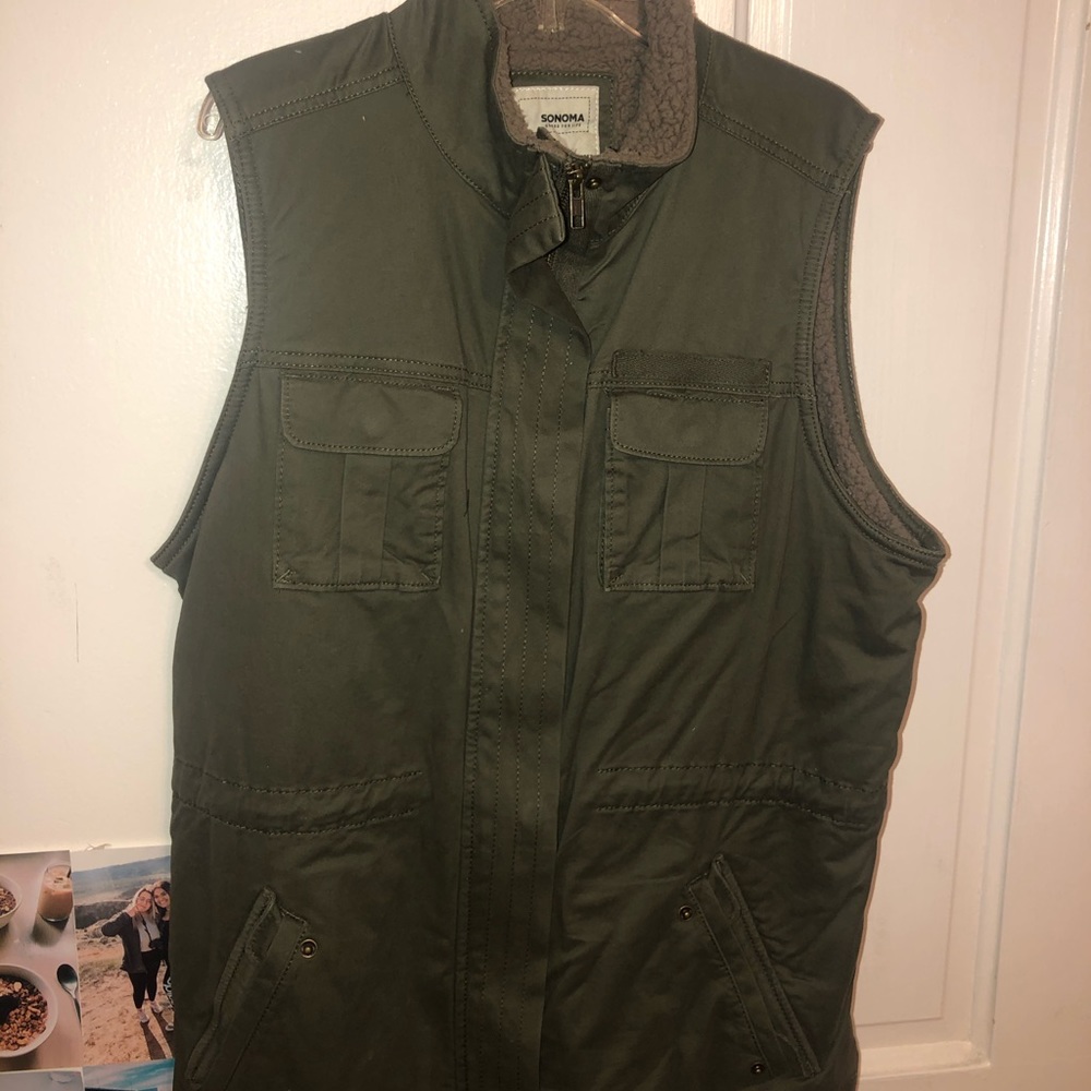 Army Green Women’s Sonoma Lined Vest